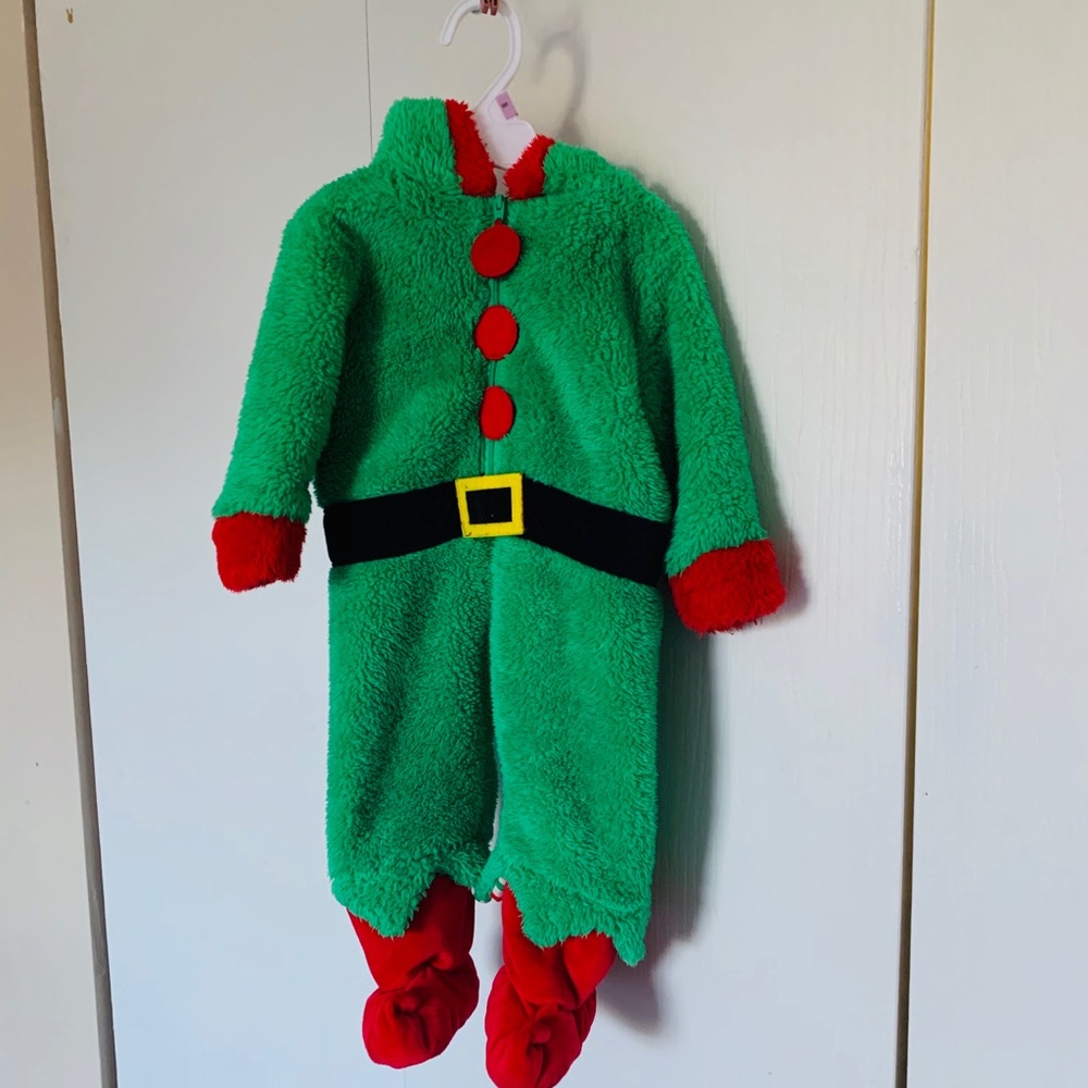 Elf baby Christmas costume💚🔥SOLD🔥❤️